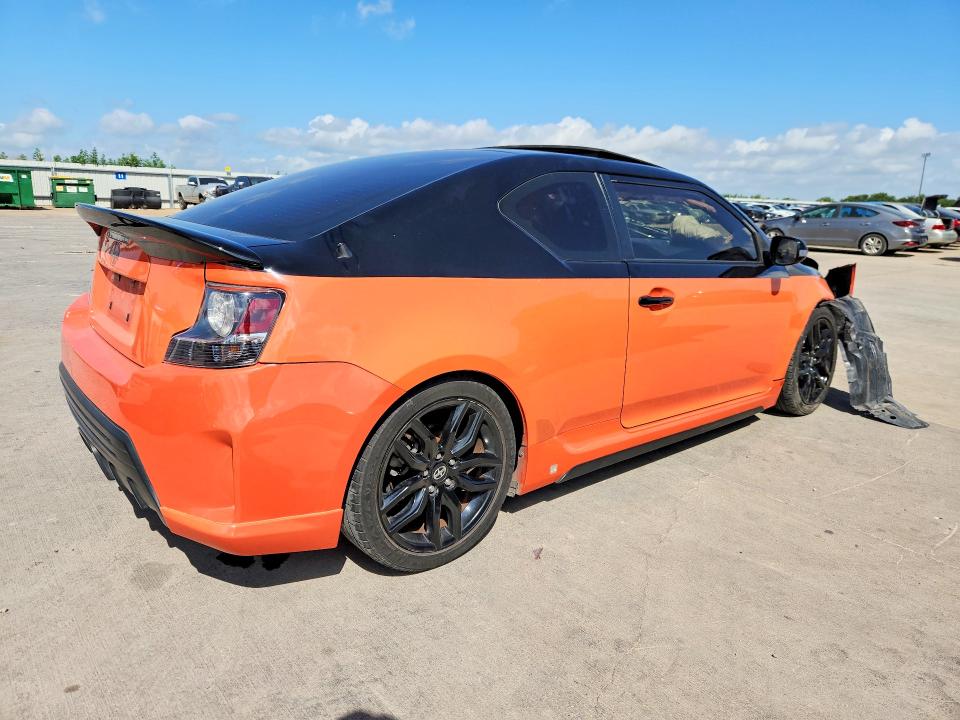 2015 Scion Tc VIN JTKJF5C71FJ008726 COPART salvage auction — FRONT END, Tx - Salvage Vehicle Title, sold $1,150 on 2026-07-09 (photo 3)