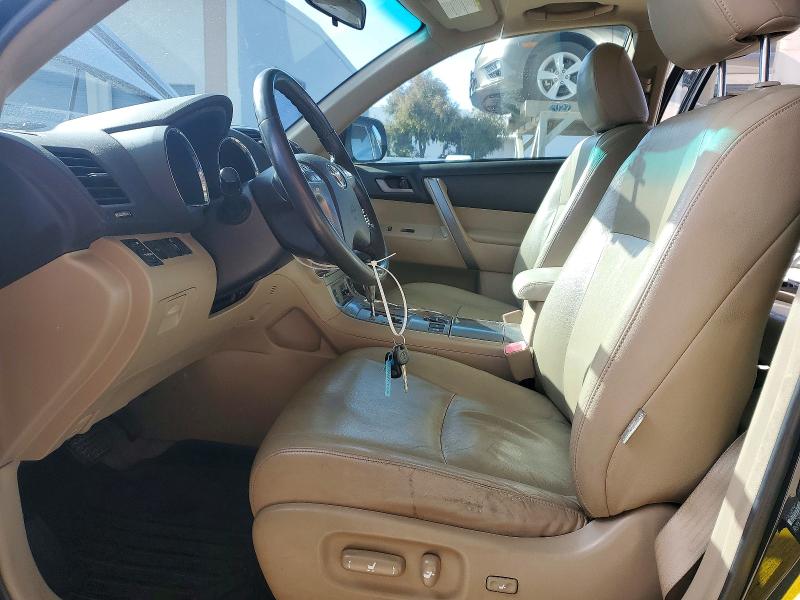 2008 Toyota Highlander VIN JTEES43A282099766 COPART salvage auction — FRONT END, CA - SALVAGE CERTIFICATE, sold $1,400 on 2026-07-14 (photo 7)