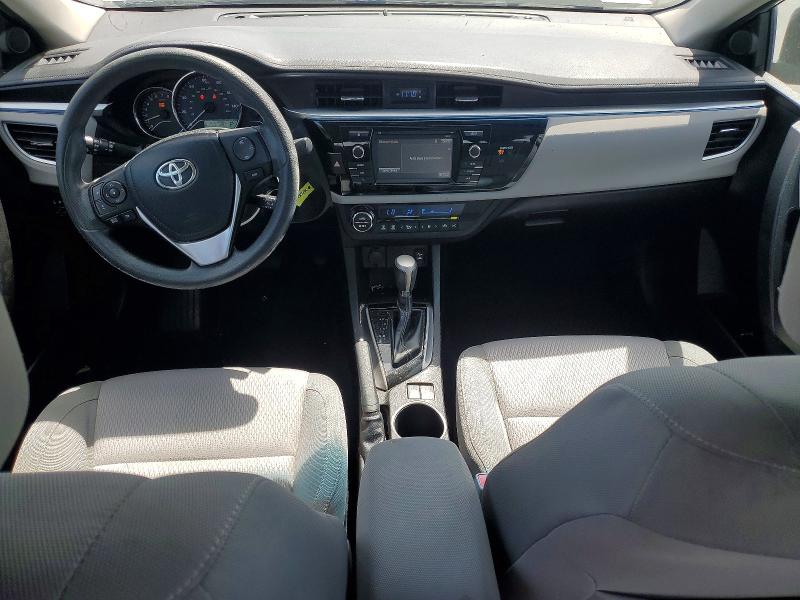 2014 Toyota Corolla VIN 5YFBURHE2EP092954 COPART salvage auction — FRONT END, Ca - Salvage Certificate, sold $2,600 on 2026-07-15 (photo 8)