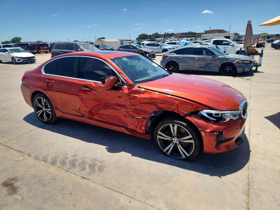 2021 BMW VIN 3MW5R1J01M8B72630 COPART salvage auction — SIDE, Tx - Salvage Vehicle Title, sold $7,100 on 2026-08-27 (photo 4)
