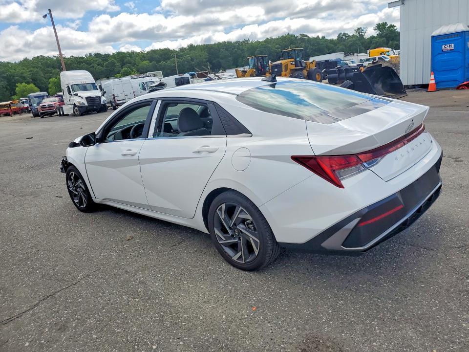 2025 Hyundai Elantra VIN KMHLN4DJ2SU166259 COPART salvage auction — FRONT END, FL - CERT OF TITLE SLVG REBUILDABLE (P), sold $6,500 on 2026-07-13 (photo 2)