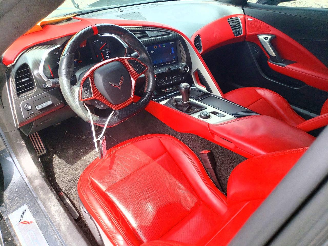 2014 Chevrolet Corvette Stingray VIN 1G1YL2D79E5102767 COPART salvage auction — Rear End, MA - CERT OF TITLE-RECONSTRCTD COLL, sold $23,600 on 2026-09-02 (photo 8)
