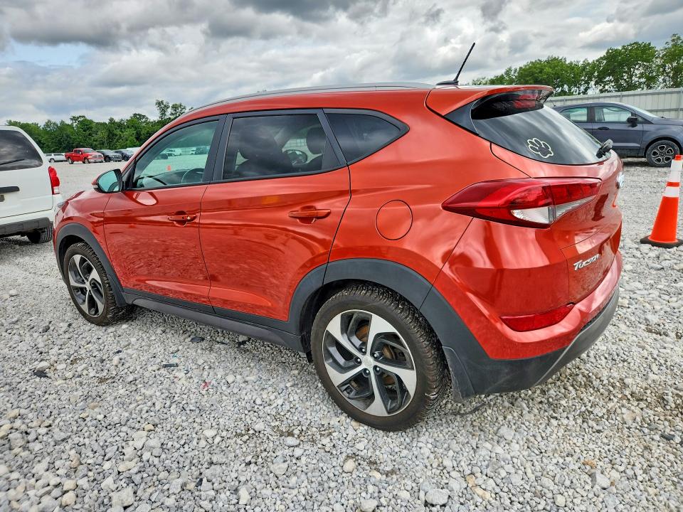 2016 Hyundai Tucson VIN KM8J3CA24GU069222 COPART salvage auction — MINOR DENT/SCRATCHES, Oh - Certificate Of Title, sold $475 on 2026-07-28 (photo 2)