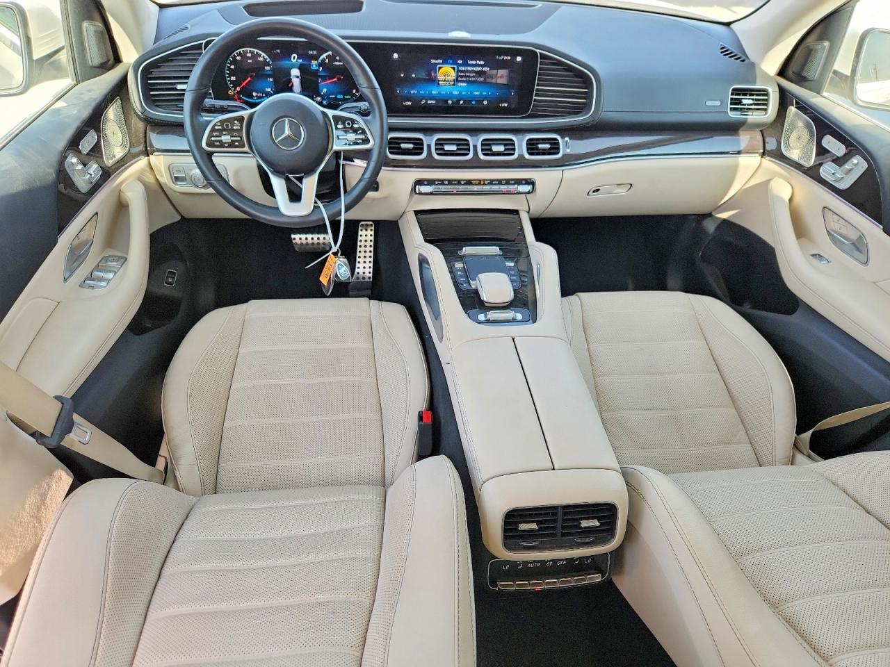 2023 Mercedes-Benz GLS-Class VIN 4JGFF5KE8PA891234 COPART salvage auction — Front End, TX - SALVAGE VEHICLE TITLE, sold $30,000 on 2026-08-14 (photo 8)