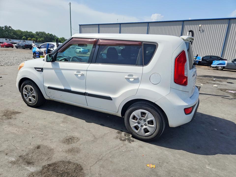 2012 Kia Soul VIN KNDJT2A54C7442342 COPART salvage auction — FRONT END, Fl - Cert Of Title Slvg Rebuildable, sold $325 on 2026-07-20 (photo 2)