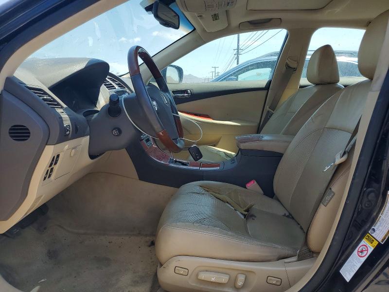 2007 Lexus Es 350 VIN JTHBJ46G872121664 COPART salvage auction — NORMAL WEAR, Ca - Dis/Dlr/Exp Only Clean Title, sold $475 on 2026-07-30 (photo 7)