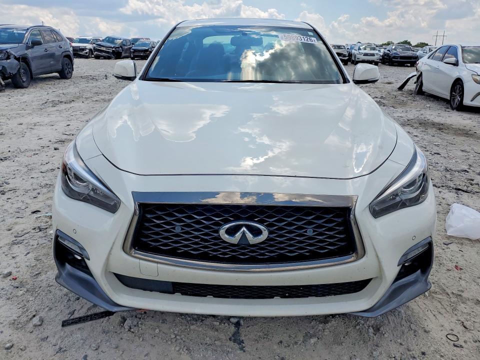 2021 Infiniti Q50 VIN JN1EV7CR1MM755895 COPART salvage auction — VANDALISM, Ga - Cert Of Title-Salvage, sold $750 on 2026-07-29 (photo 5)