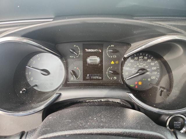 2020 Toyota Sequoia VIN 5TDBY5G11LS176926 COPART salvage auction — SIDE, Salvage Title, sold $7,700 on 2026-08-18 (photo 9)