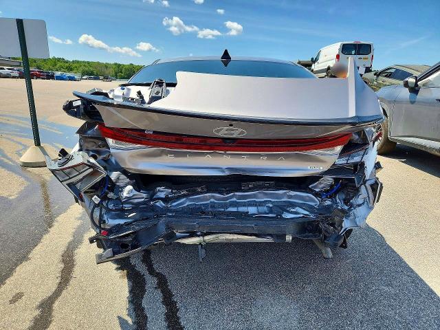2025 Hyundai Elantra VIN KMHLM4DJ7SU161674 COPART salvage auction — REAR END, FL - CERTIFICATE OF DESTRUCTION, sold $4,450 on 2026-07-27 (photo 6)
