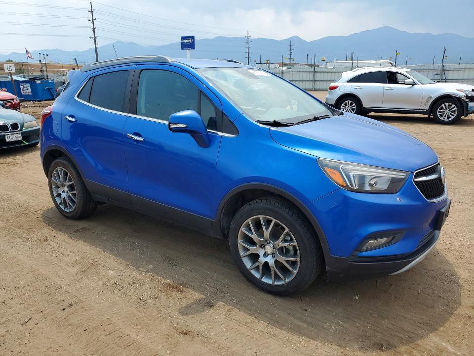 2017 Buick Encore VIN KL4CJ2SB1HB162248 COPART salvage auction — MINOR DENT/SCRATCHES, CO - DIS/DLR/EXP ONLY CLEAN TITLE, sold $1,400 on 2026-07-11 (photo 4)