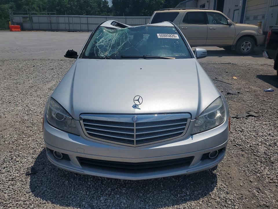 2011 Mercedes-benz C class VIN WDDGF8BB8BR167270 COPART salvage auction — ROOF, PA - CERT OF SALV-R=RECONSTRUCTED, sold $400 on 2026-08-13 (photo 5)