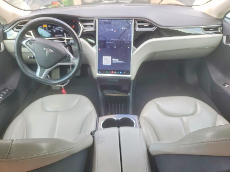 2015 Tesla Model s VIN 5YJSA1H10FF080743 COPART salvage auction — FRONT END, Ga - Cert Of Title-Salvage, sold $3,650 on 2026-07-31 (photo 8)