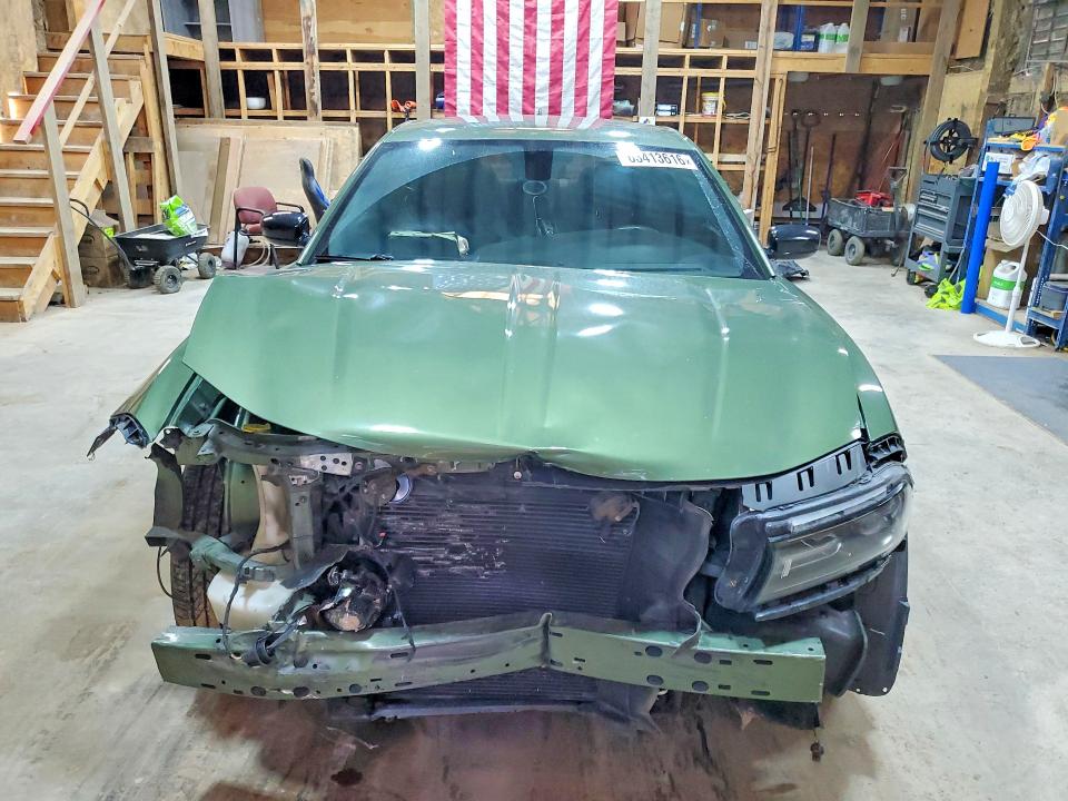 2019 Dodge Charger VIN 2C3CDXJG2KH743283 COPART salvage auction — FRONT END, Sd - Cert Of Title-Salvage, sold $2,550 on 2026-10-06 (photo 5)