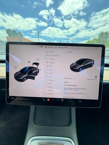 2022 Tesla Model 3 VIN 5YJ3E1EA5NF185418 COPART salvage auction — NORMAL WEAR, OR - CERTIFICATE OF TITLE (P), sold $22,300 on 2026-07-28 (photo 8)