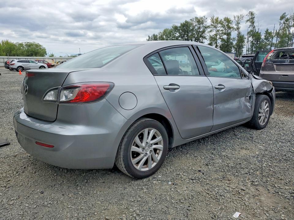 2012 Mazda 3 VIN JM1BL1VG3C1507050 COPART salvage auction — FRONT END, WA - BILL OF SALE, sold $875 on 2026-07-27 (photo 3)