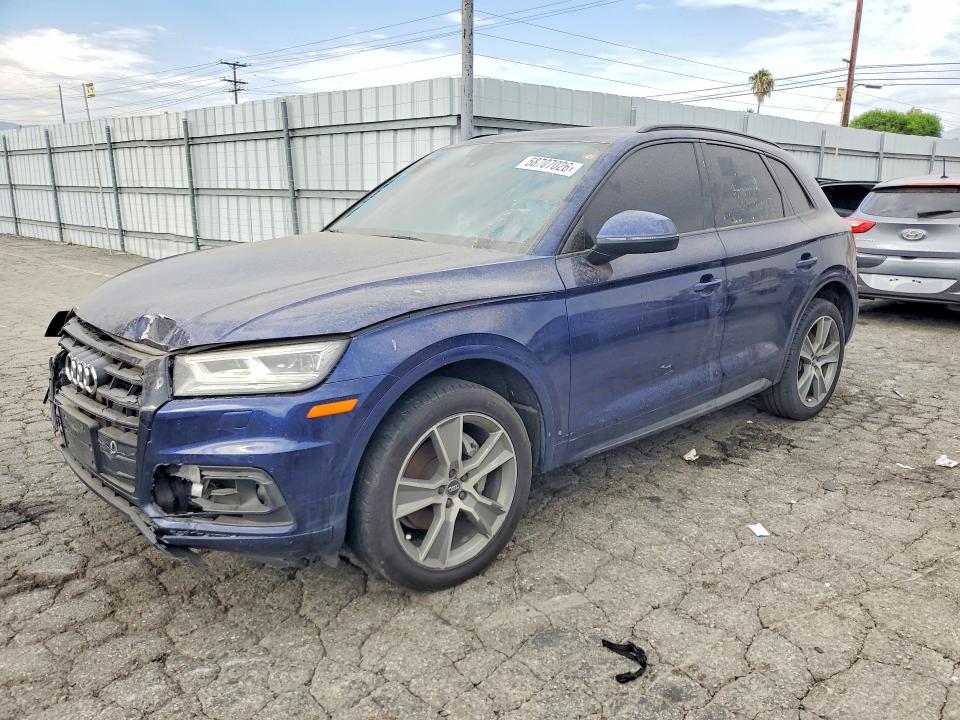 2020 Audi Q5 VIN WA1BNAFY0L2014013 — COPART salvage auction photo
