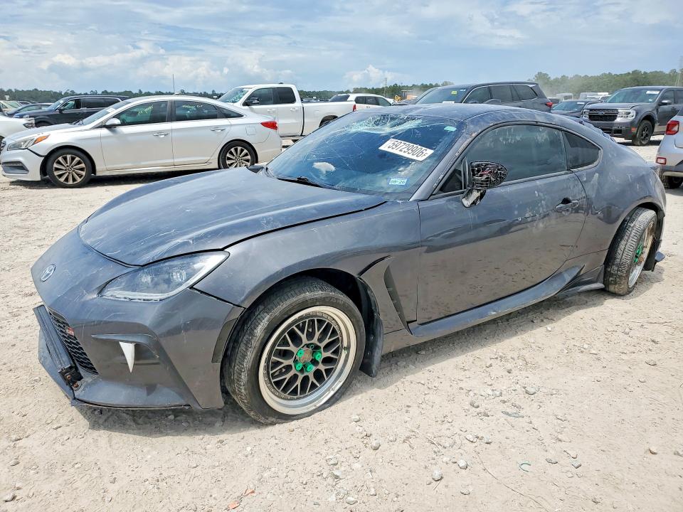 2023 Toyota Gr 86 VIN JF1ZNBB16P9758057 COPART salvage auction — ROLLOVER, Tx - Salvage Vehicle Title, sold $1,350 on 2026-07-28 (photo 1)