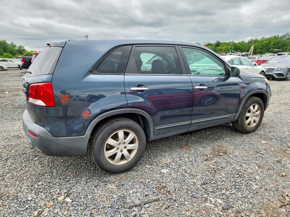 2011 Kia Sorento VIN 5XYKT3A17BG005931 COPART salvage auction — FRONT END, Nj - Certificate Of Title, sold $525 on 2026-07-10 (photo 3)