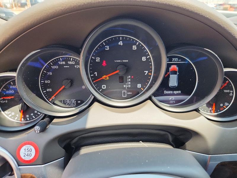 2018 Porsche Cayenne VIN WP1AA2A27JKA01793 COPART salvage auction — MINOR DENT/SCRATCHES, MS - CERTIFICATE OF TITLE, sold $9,000 on 2026-08-06 (photo 9)