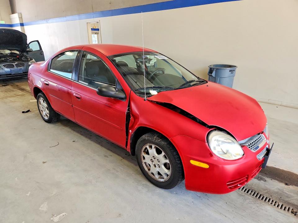 2005 Dodge Neon VIN 1B3ES56C05D197283 COPART salvage auction — FRONT END, Va - Cert Of Title - Salvage, sold $375 on 2026-07-10 (photo 4)