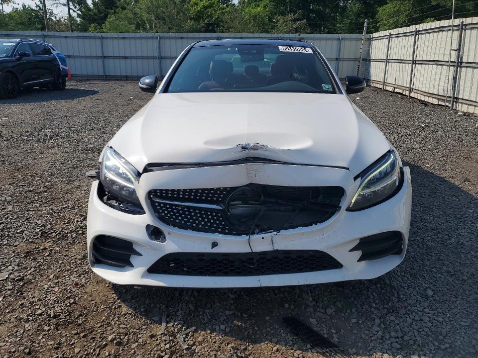 2021 Mercedes-benz C-klasse VIN W1KWF8EB9MR634366 COPART salvage auction — FRONT END, Nj - Cert Of Title-Salvage, sold $11,950 on 2026-08-24 (photo 5)