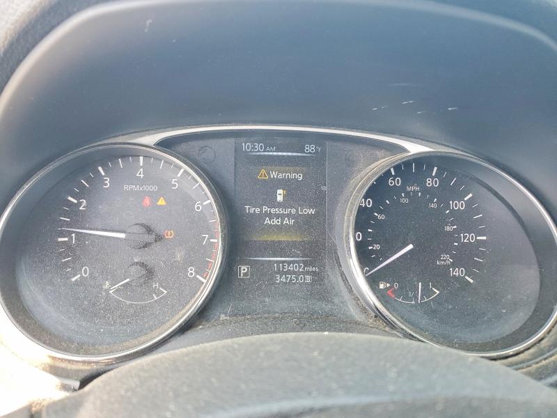 2016 Nissan Rogue VIN KNMAT2MV5GP621541 COPART salvage auction — FRONT END, Salvage Title, sold $1,150 on 2026-07-17 (photo 9)