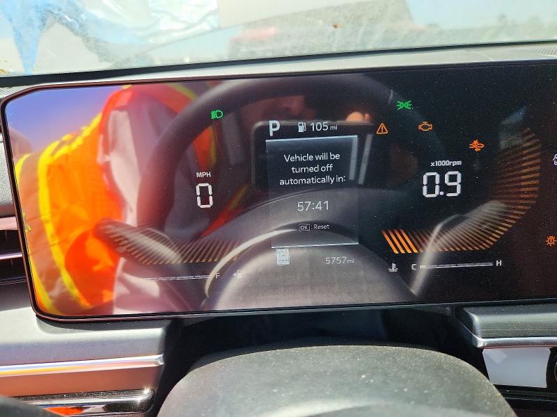 2025 Kia K5 VIN KNAG64J78S5394561 COPART salvage auction — FRONT END, CA - CERTIFICATE OF TITLE, sold $100 on 2026-07-28 (photo 9)