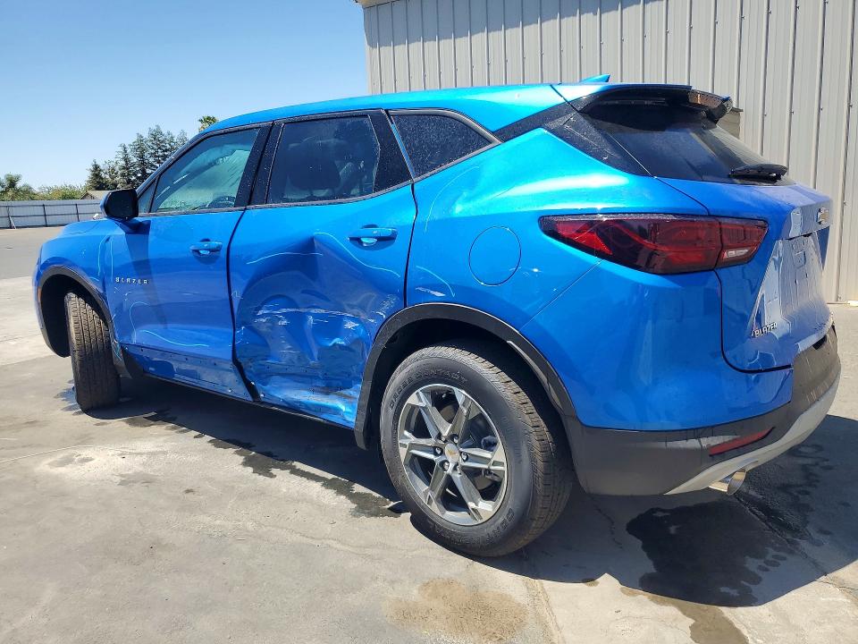 2026 Chevrolet Blazer VIN 3GNKBCR49TS170422 COPART salvage auction — SIDE, CA - CERTIFICATE OF TITLE, sold $13,200 on 2026-07-27 (photo 2)