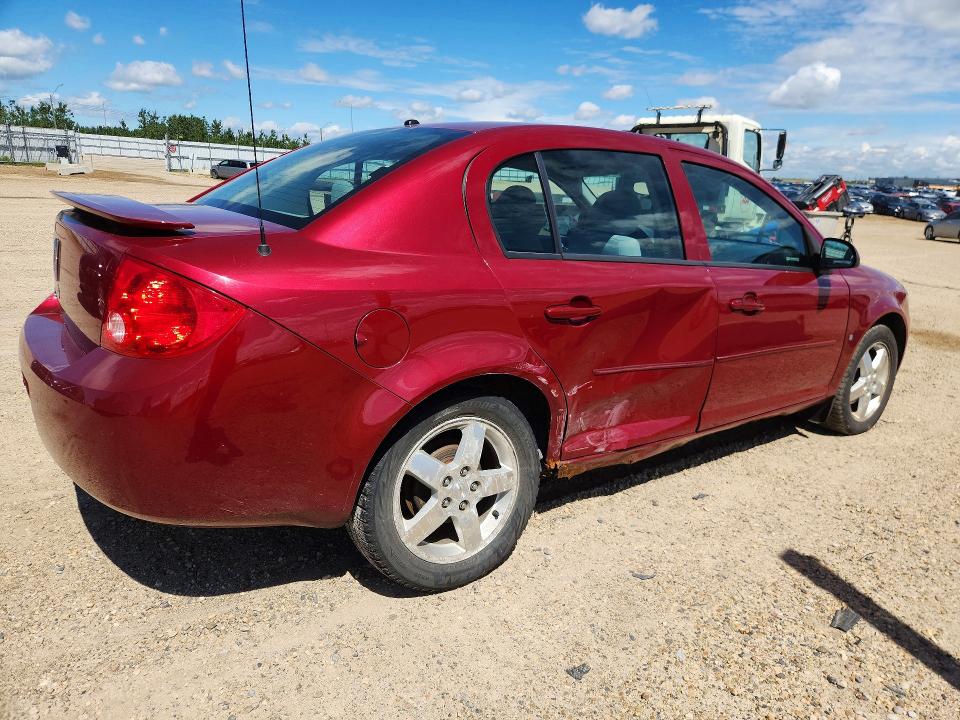 2008 Pontiac G5 VIN 1G2AL55F287309773 COPART salvage auction — SIDE, Ab - Bos - Salvage, sold $100 on 2026-07-09 (photo 3)