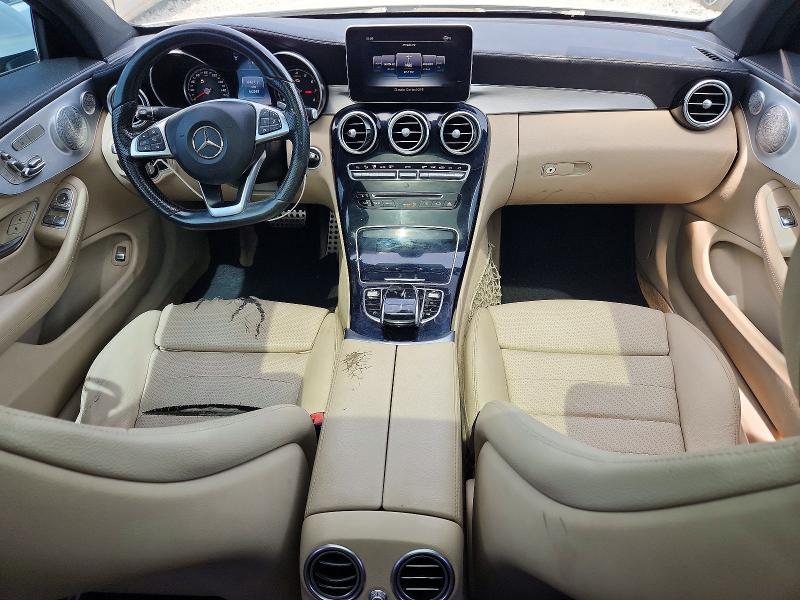 2017 Mercedes-benz C-klasse VIN WDDWJ4JB8HF407383 COPART salvage auction — MINOR DENT/SCRATCHES, Fl - Certificate Of Title (P), sold $6,800 on 2026-09-08 (photo 8)