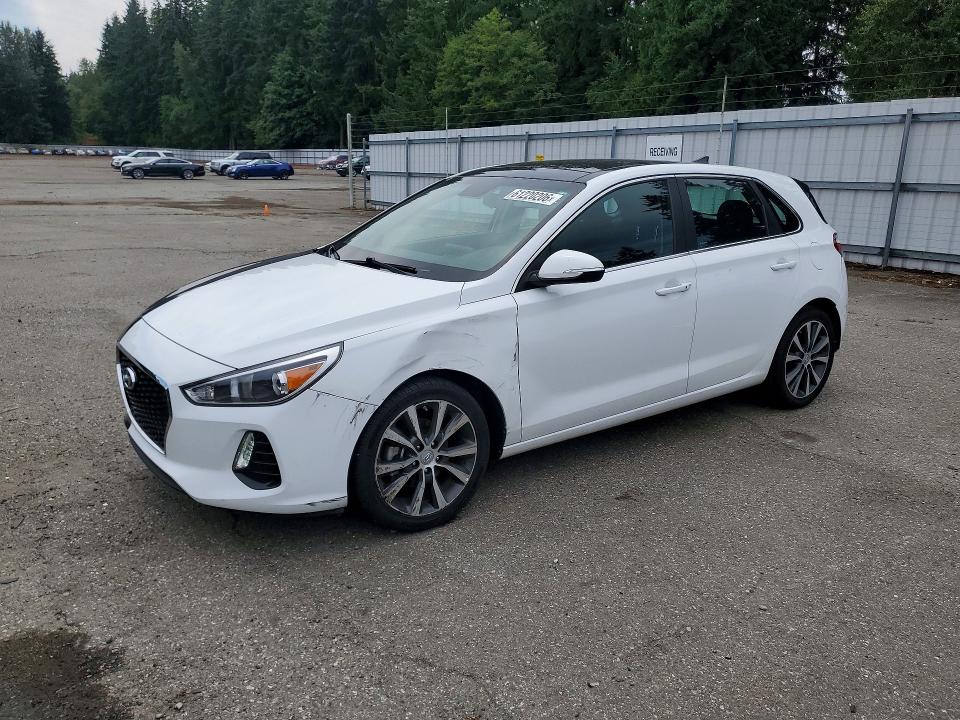 2019 Hyundai Elantra VIN KMHH35LE7KU107245 COPART salvage auction — REAR END, Wa - Bill Of Sale, sold $150 on 2026-07-27 (photo 1)