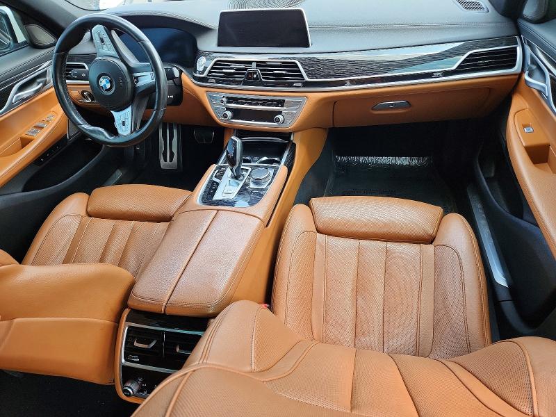 2020 BMW 7er VIN WBA7T4C02LCD47132 COPART salvage auction — MINOR DENT/SCRATCHES, Wv - Certificate Of Title (P), sold $14,000 on 2026-08-14 (photo 8)