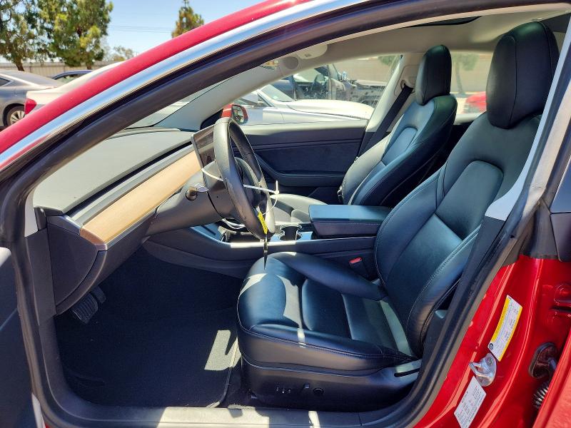 2020 Tesla Model 3 VIN 5YJ3E1EB6LF635809 COPART salvage auction — FRONT END, Ca - Salvage Certificate, sold $150 on 2026-07-21 (photo 7)