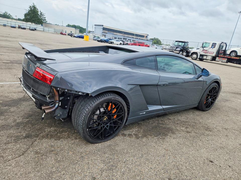 2012 Lamborghini Gallardo VIN ZHWGU5BZ5CLA11472 COPART salvage auction — REAR END, Oh - Cert Of Title-Salvage, sold $64,000 on 2026-08-05 (photo 3)