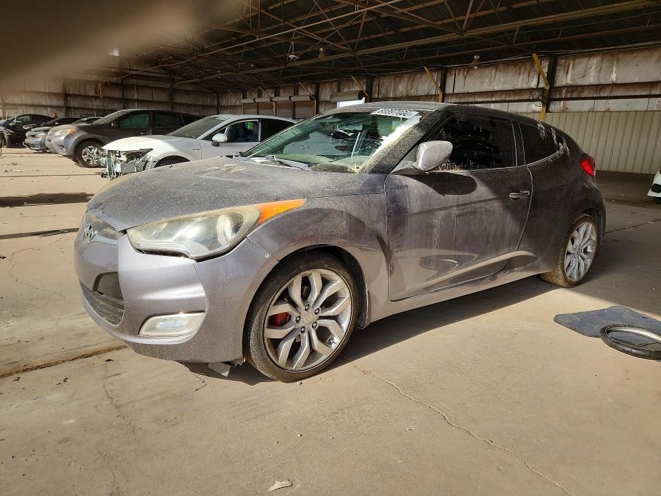 2013 Hyundai Veloster VIN KMHTC6AD1DU179264 COPART salvage auction — SIDE, AZ - CERTIFICATE OF TITLE (P), sold $875 on 2026-07-15 (photo 1)