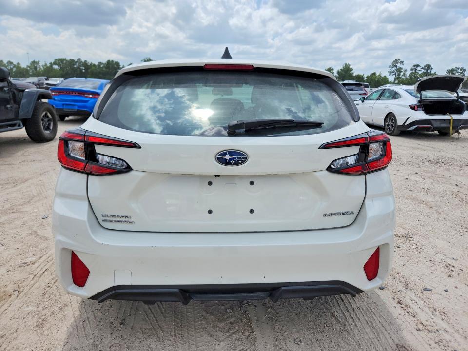 2024 Subaru Impreza VIN JF1GUABC6R8376836 COPART salvage auction — SIDE, La - Cert Of Title-Salvage, sold $3,050 on 2026-07-07 (photo 6)