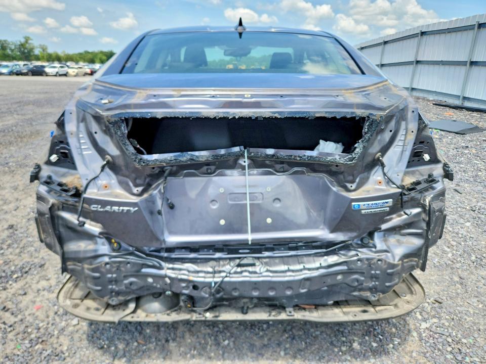2019 Honda Clarity VIN JHMZC5F31KC000408 COPART salvage auction — REAR END, St - Salvage Title, sold $4,550 on 2026-07-22 (photo 6)