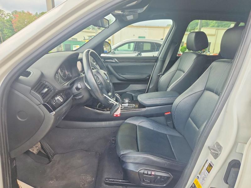 2016 BMW X3 VIN 5UXWX9C59G0D82056 COPART salvage auction — FRONT END, Al - Cert Of Title-Salvage Title, sold $2,600 on 2026-07-24 (photo 7)