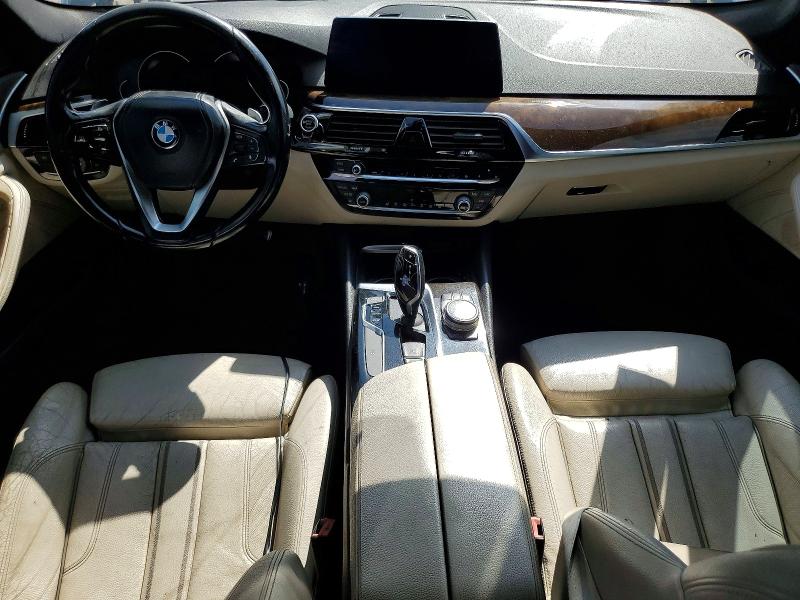 2017 BMW 5er VIN WBAJE5C3XHG913972 COPART salvage auction — FRONT END, Tx - Certificate Of Title (P), sold $700 on 2026-07-23 (photo 8)