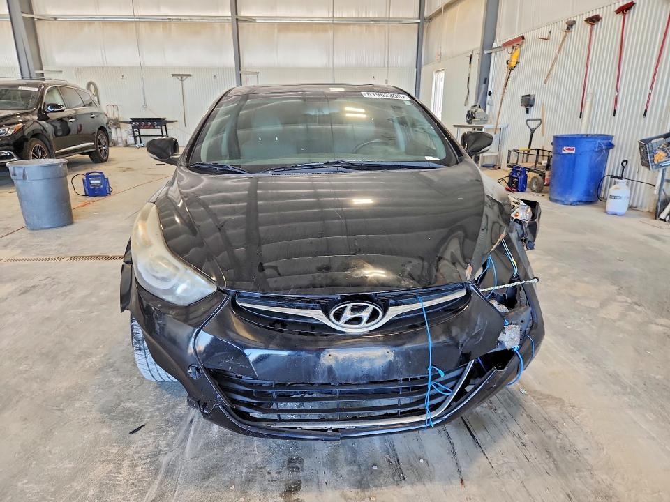 2014 Hyundai Elantra VIN KMHDH4AE6EU214076 COPART salvage auction — FRONT END, NE - CERTIFICATE OF TITLE, sold $225 on 2026-07-28 (photo 5)