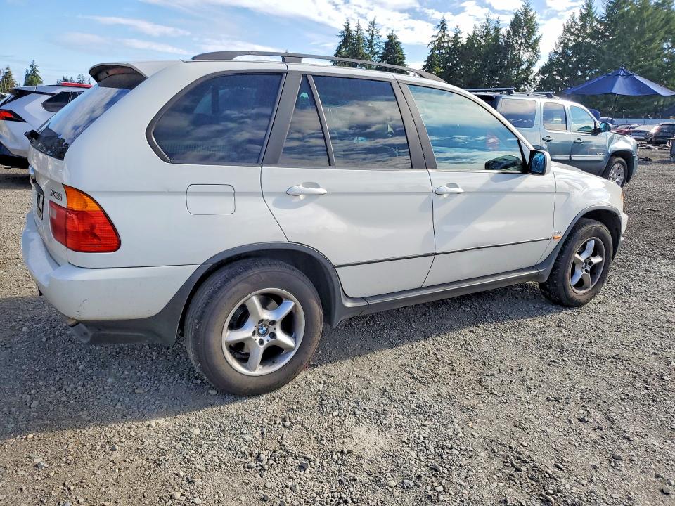 2002 BMW X5 VIN 5UXFA53572LP35361 COPART salvage auction — FRONT END, WA - BILL OF SALE, sold $275 on 2026-07-31 (photo 3)