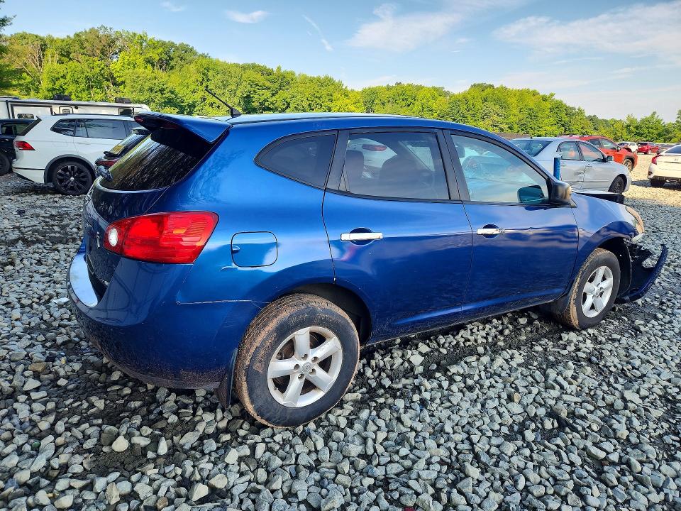 2010 Nissan Rogue VIN JN8AS5MV6AW142521 COPART salvage auction — FRONT END, NJ - CERT OF TITLE-SALVAGE (P), sold $225 on 2026-07-20 (photo 3)