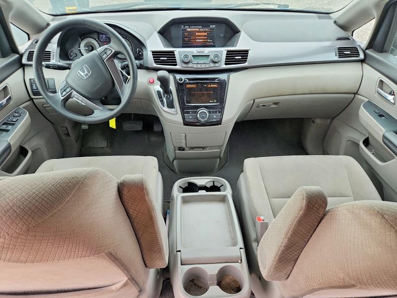 2014 Honda Odyssey VIN 5FNRL5H41EB052300 COPART salvage auction — FRONT END, Co - Public - Salvage Title, sold $3,300 on 2026-07-30 (photo 8)