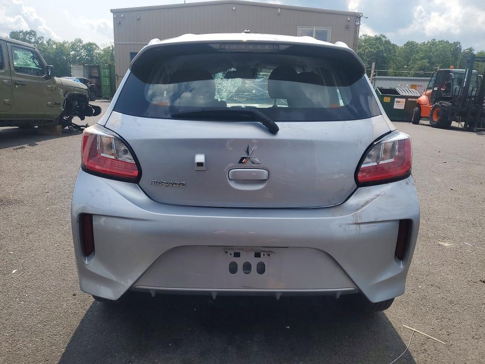 2024 Mitsubishi Mirage VIN ML32AUHJ3RH016964 COPART salvage auction — FRONT END, Fl - Certificate Of Destruction (P), sold $150 on 2026-07-27 (photo 6)