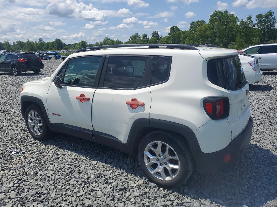 2016 Jeep Renegade VIN ZACCJABT5GPD88533 COPART salvage auction — MINOR DENT/SCRATCHES, Oh - Certificate Of Title, sold $725 on 2026-08-20 (photo 2)