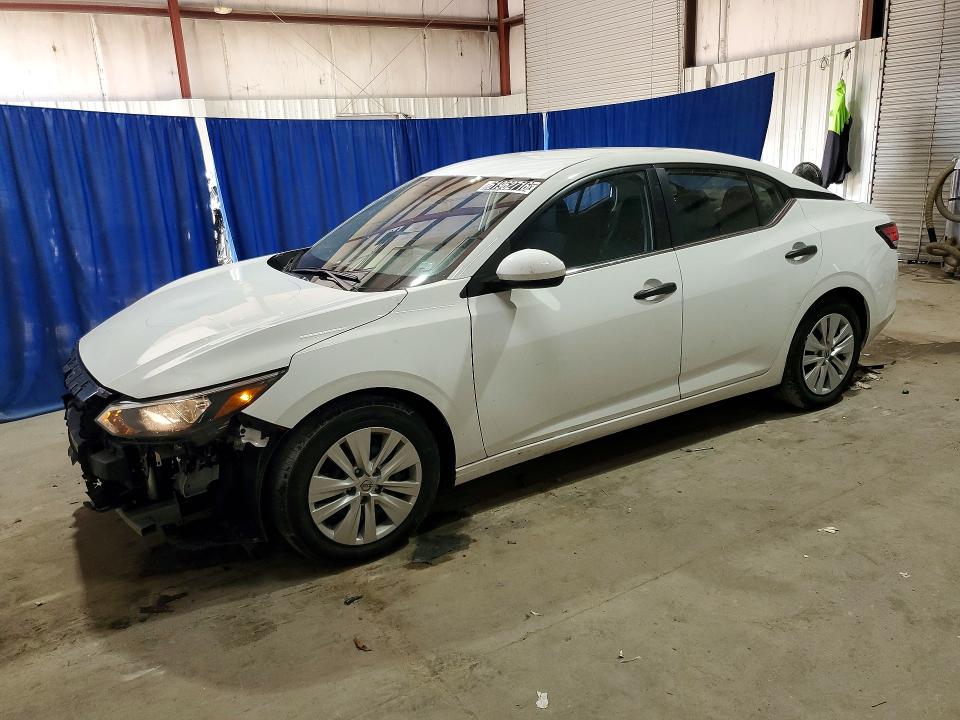 2025 Nissan Sentra VIN 3N1AB8BV3SY296651 COPART salvage auction — FRONT END, Ky - Certificate Of Title (P), sold $525 on 2026-07-27 (photo 1)