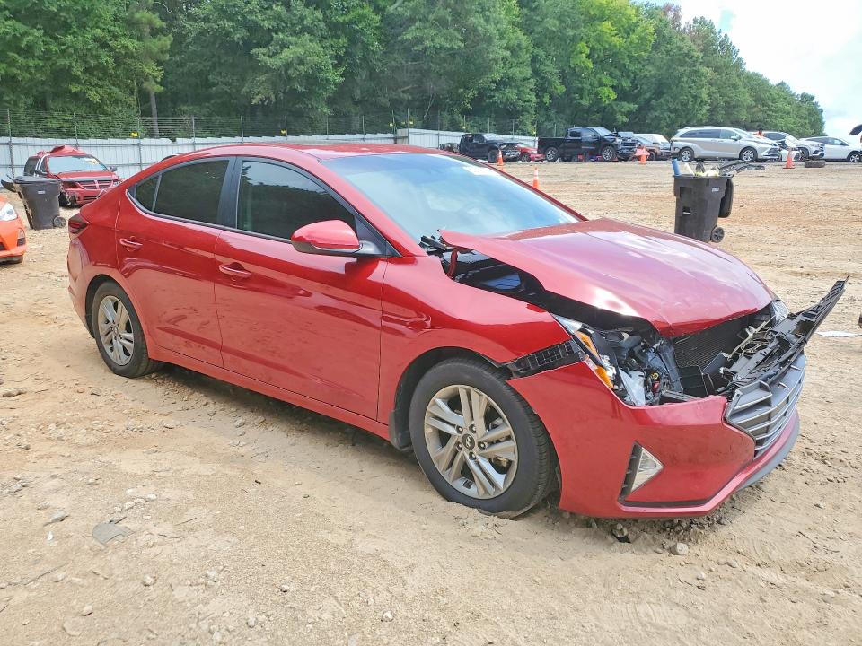 2020 Hyundai Elantra VIN KMHD84LF5LU056140 COPART salvage auction — FRONT END, Ga - Cert Of Title-Salvage, sold $1,850 on 2026-07-24 (photo 4)
