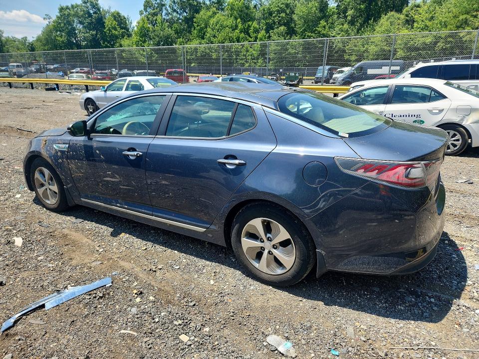 2014 Kia Optima VIN KNAGM4AD6E5064188 COPART salvage auction — FRONT END, Md - Cert Of Salvage > 75% Damage, sold $550 on 2026-07-21 (photo 2)