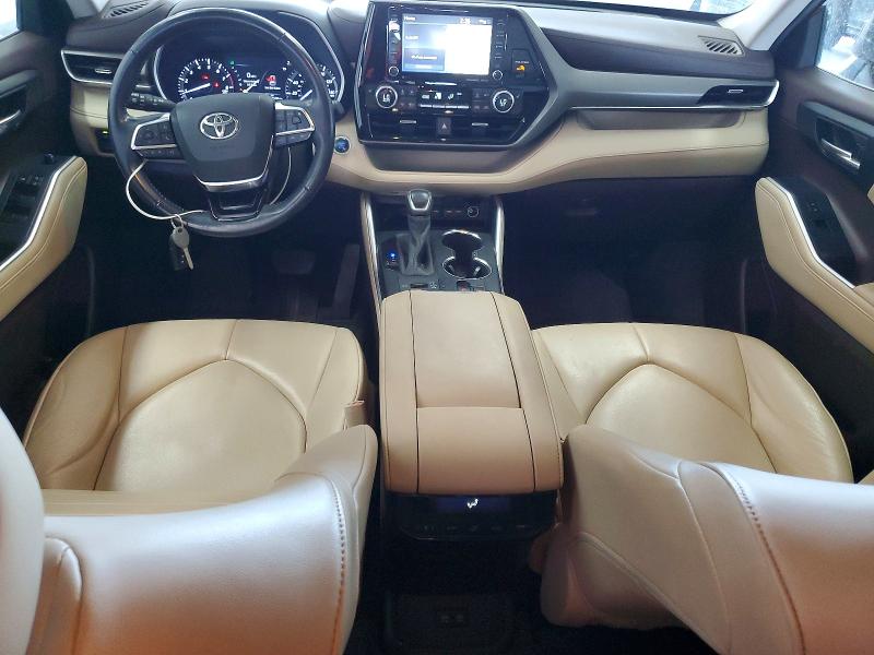 2020 Toyota Highlander VIN 5TDHZRBH0LS039706 COPART salvage auction — REAR END, Wa - Bill Of Sale, sold $6,400 on 2026-07-24 (photo 8)