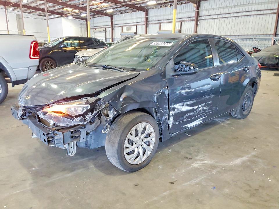 2018 Toyota Corolla VIN 5YFBURHE0JP849652 COPART salvage auction — FRONT END, FL - CERTIFICATE OF TITLE, sold $175 on 2026-07-21 (photo 1)
